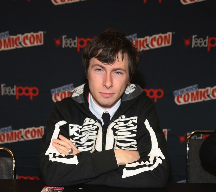 Patrick McHale attends the Cartoon Network Super Panel: CN Anything at New York Comic Con 2014 at Jacob Javitz Center on October 11, 2014 in New York City.  (Photo by Paul Zimmerman/Getty Images for Turner Networks)